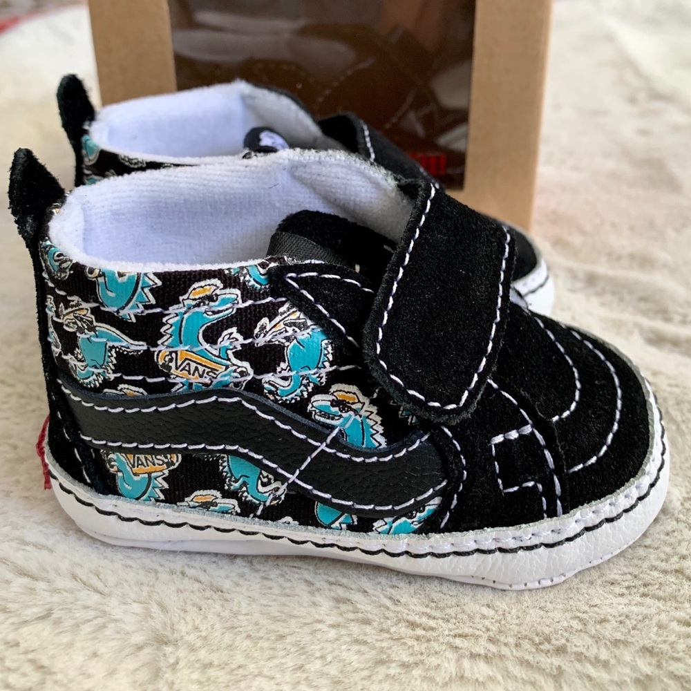 Vans Sk8-Hi Crib in Vanosaur